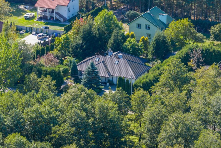 powiat wołomiński, Józefów, Spokojna, Komfortowy dom parterowy z pięknym ogrodem