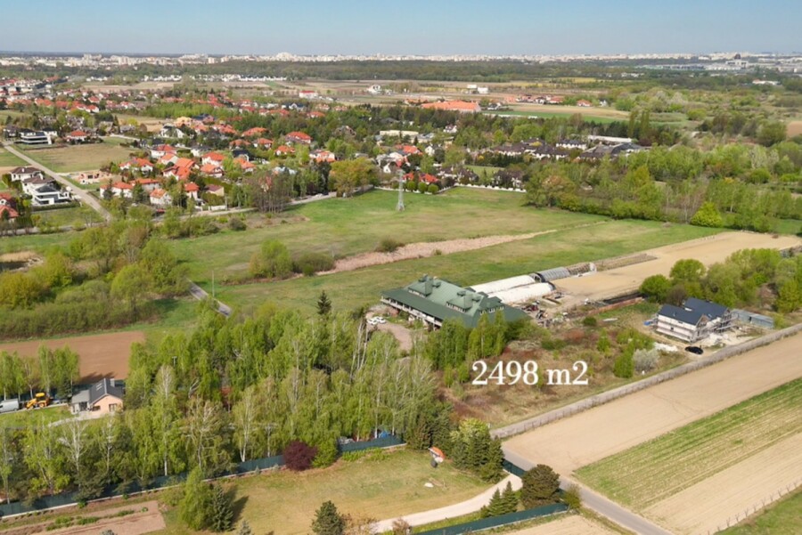 Warszawa, Wilanów Powsin, Łęgowa, Powsin | 2498 m² | WZ na 2 budynki dwulokalowe