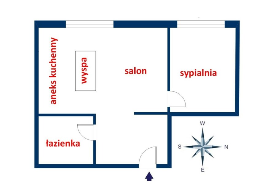 Warszawa, Mokotów Wierzbno, Aleja Niepodległości, Słoneczne 2 pok. w kamienicy przy metrze Wierzbno