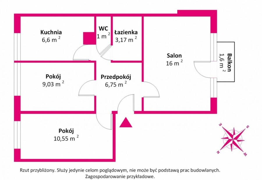 Warszawa, Mokotów Stegny, Sewastopolska, Rozkładowe 3 pokoje do własnej aranżacji