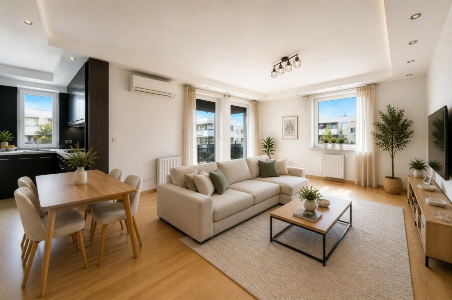 Warszawa, Białołęka, Skarbka Z Gór, 3 pokoje, 2 balkony, 82 m² | Derby Białołęka