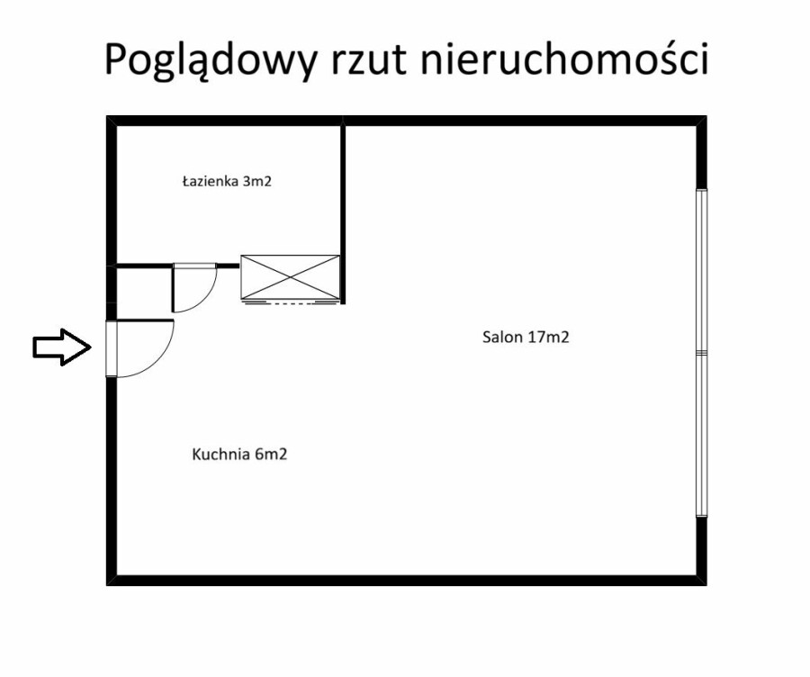 Warszawa, Mokotów, Zieleń i słońce – kawalerka na Sadybie