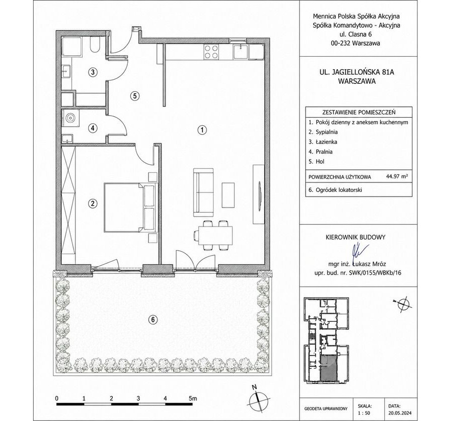 Warszawa, Praga-Północ Pelcowizna, Jagiellońska, OKAZJA! - BULWARY PRASKIE - Ogródek 30m²!