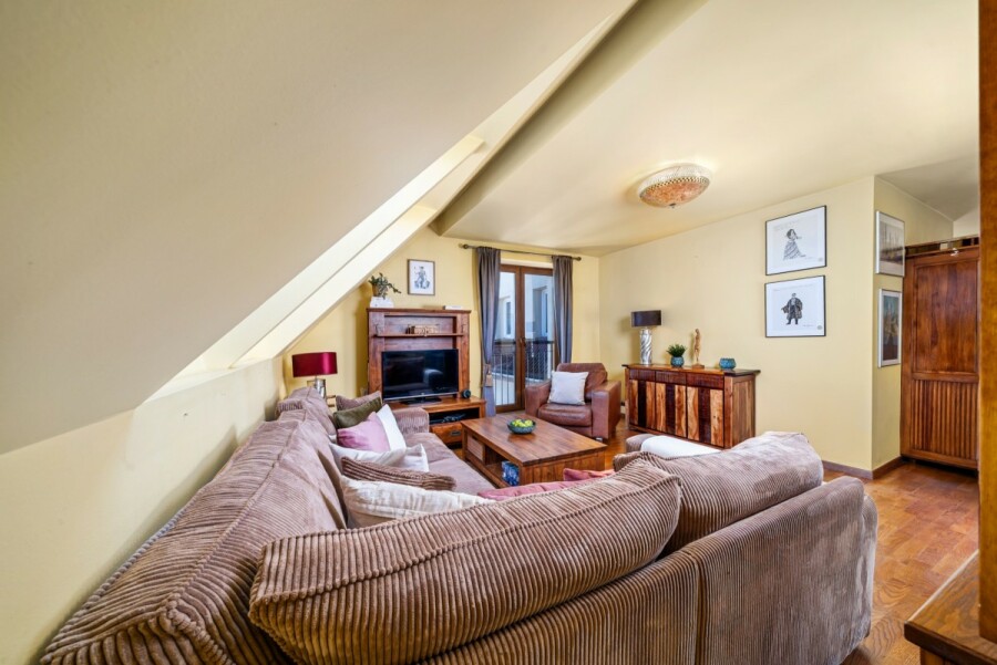 Warszawa, Ursynów Kabaty, Ekologiczna, Dwupoziomowy loft 91 m2 z widokiem na Kabaty.