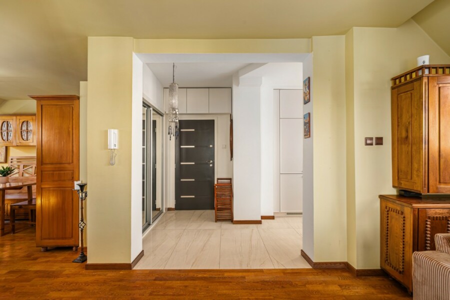 Warszawa, Ursynów Kabaty, Ekologiczna, Dwupoziomowy loft 91 m2 z widokiem na Kabaty.