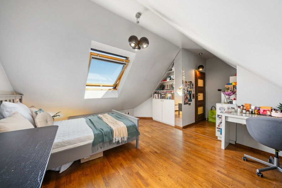 Warszawa, Ursynów Kabaty, Ekologiczna, Dwupoziomowy loft 91 m2 z widokiem na Kabaty.