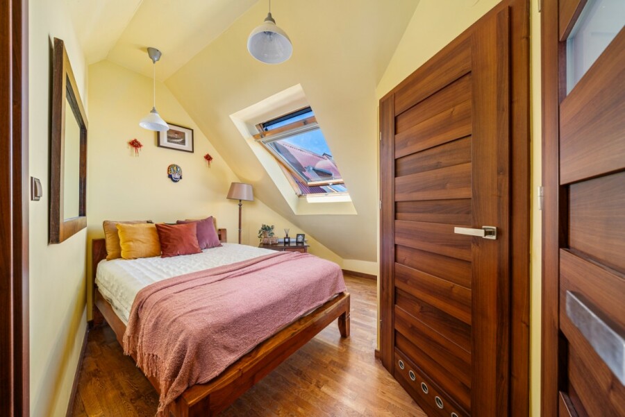 Warszawa, Ursynów Kabaty, Ekologiczna, Dwupoziomowy loft 91 m2 z widokiem na Kabaty.