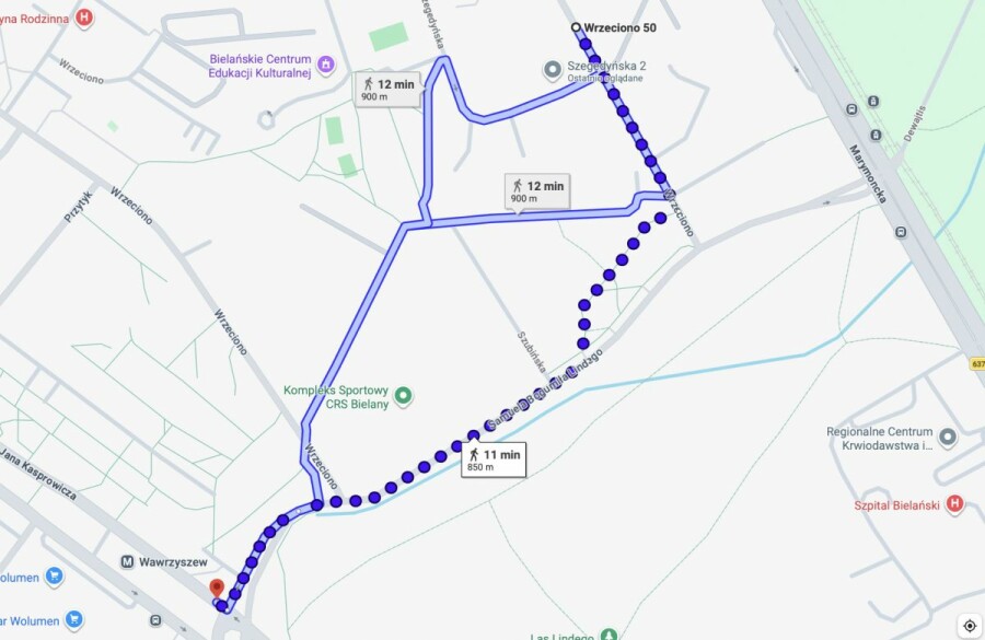 Warszawa, Bielany, Wrzeciono, 2 pok, Metro, Zielone Bielany, Idealny układ