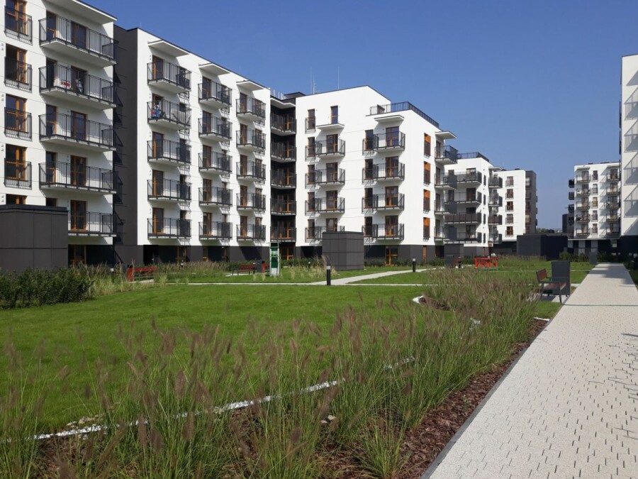 Warszawa, Włochy, Bakalarska, 2 pok. | Apartamenty Bakalarska | ogródek, loggia