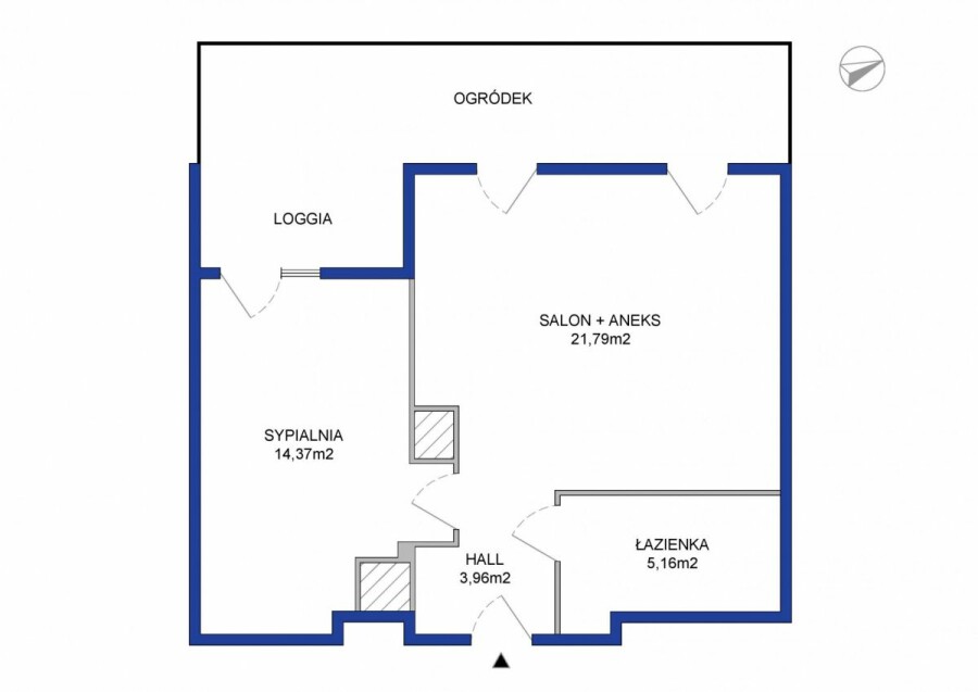 Warszawa, Włochy, Bakalarska, 2 pok. | Apartamenty Bakalarska | ogródek, loggia