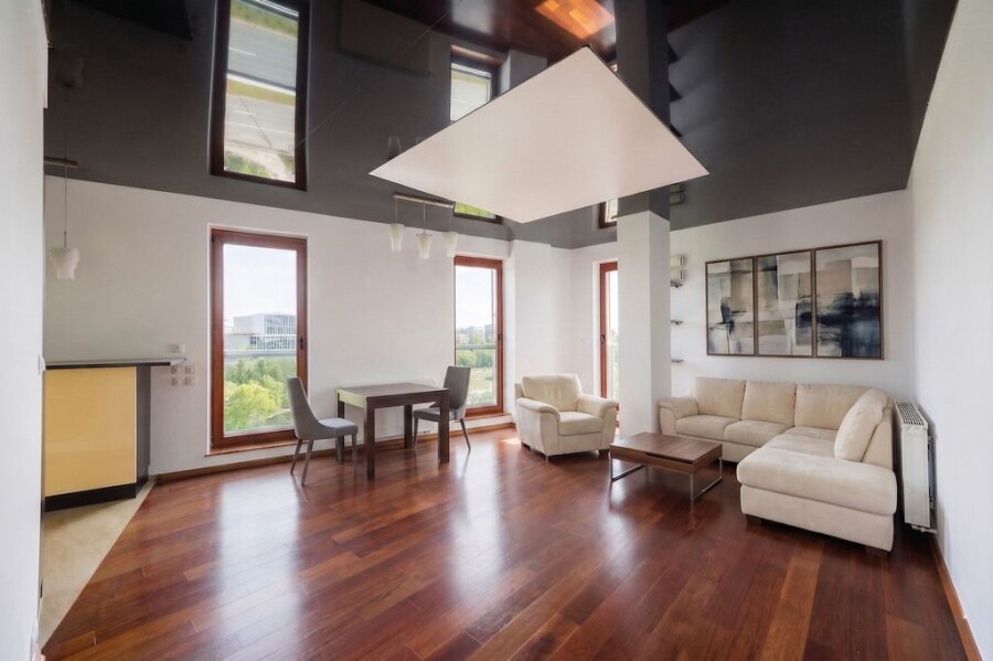 Warszawa, Mokotów, Point House Widok na park Balkon Garderoba