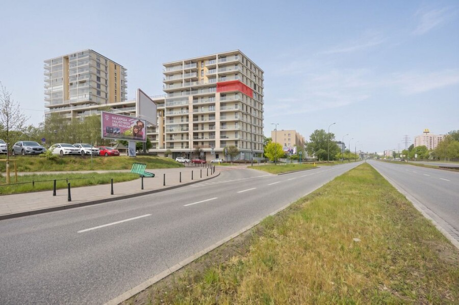 Warszawa, Mokotów, Aleja Wyścigowa, Point House Widok na park Balkon Garderoba