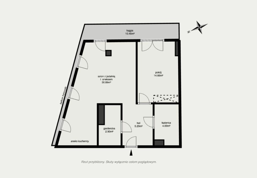 Warszawa, Mokotów, Aleja Wyścigowa, Point House Widok na park Balkon Garderoba