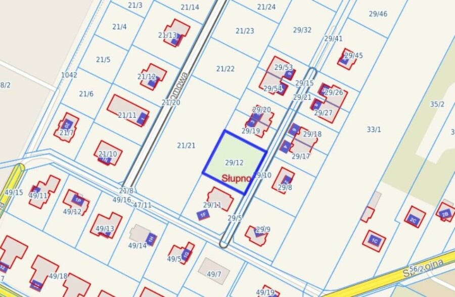 powiat wołomiński, Słupno, Szczęśliwa, Działka budowlana 959 m² | Słupno gm. Radzymin