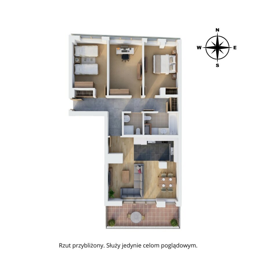 Warszawa, Wola, Wronia, Apartament 4-pok | 85 m2