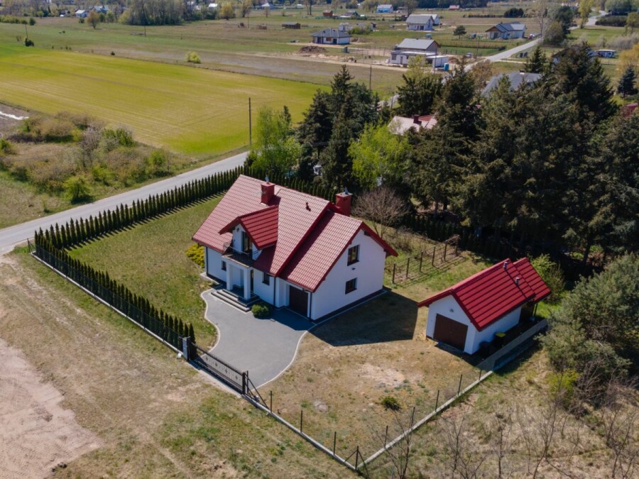 powiat nowodworski, Nowa Mała Wieś, Dom wolnostojący | 154m2 | 5 sypialni | garaż