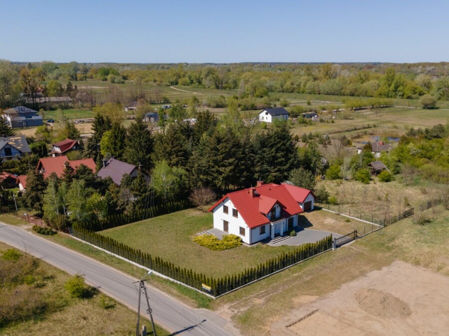 powiat nowodworski, Nowa Mała Wieś, Dom wolnostojący | 154m2 | 5 sypialni | garaż
