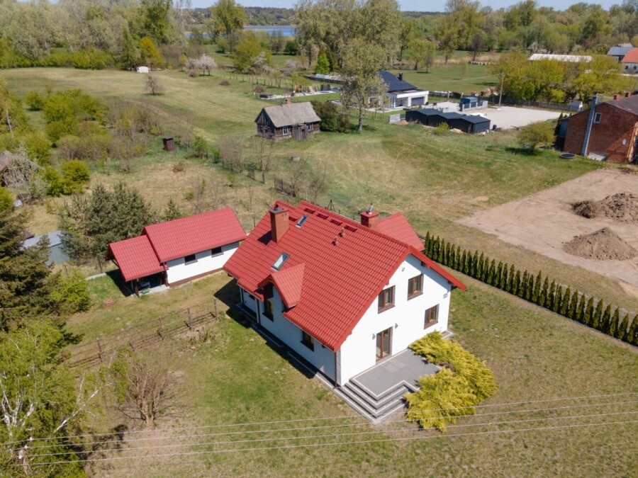 powiat nowodworski, Nowa Mała Wieś, Dom wolnostojący | 154m2 | 5 sypialni | garaż