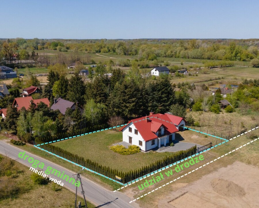 powiat nowodworski, Nowa Mała Wieś, Dom wolnostojący | 154m2 | 5 sypialni | garaż