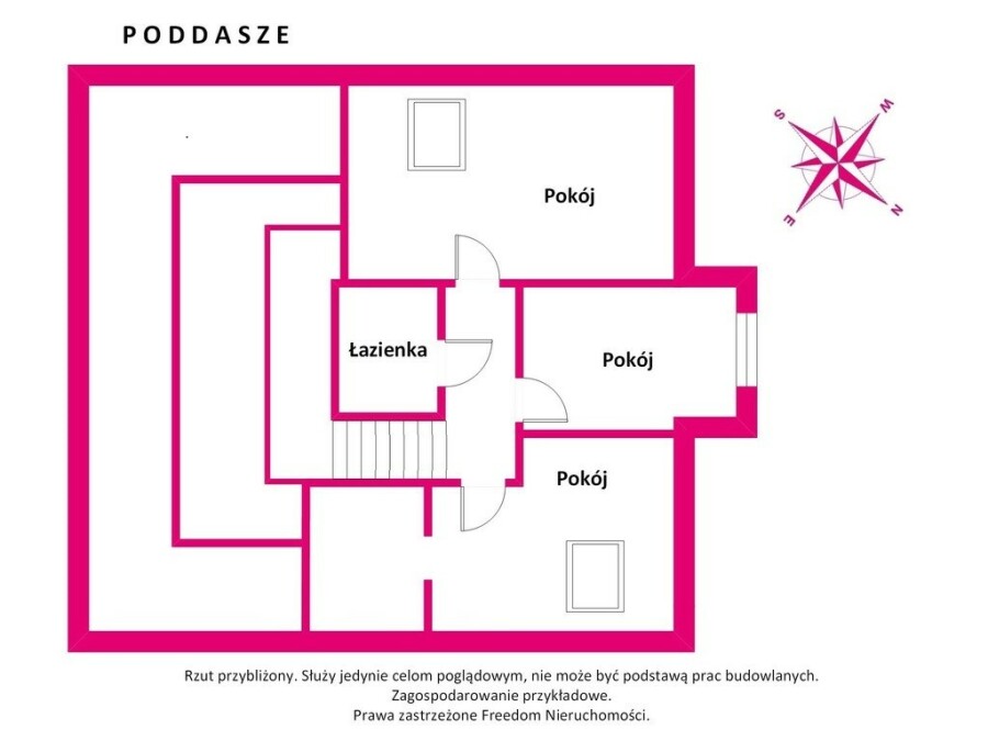 powiat legionowski, Wola Aleksandra, Nowoczesny dom z dużym ogrodem w sąsiedztwie lasu