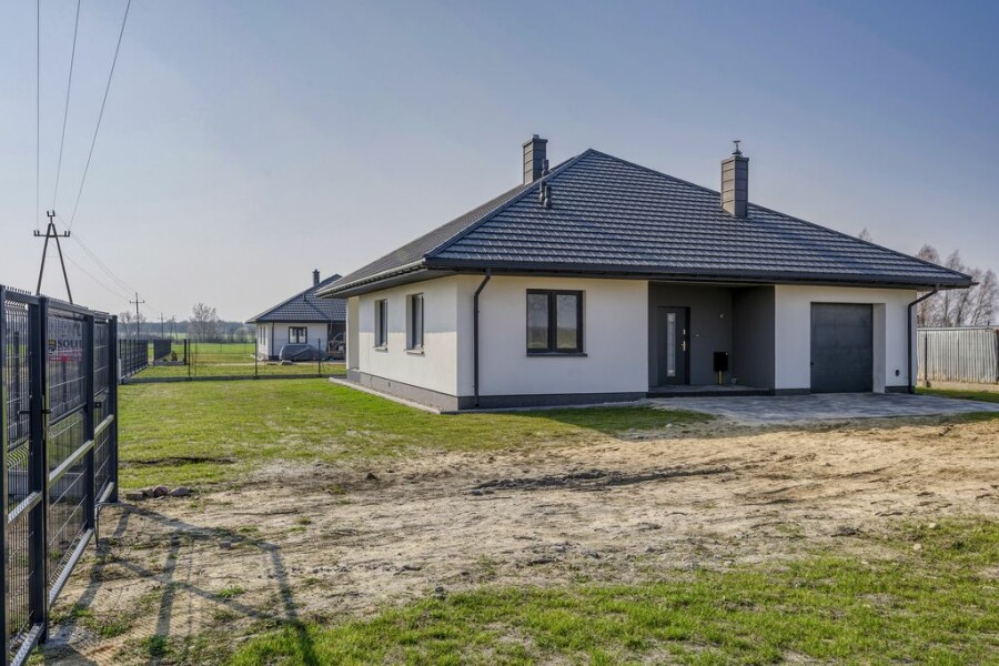 powiat nowodworski, Jaskółowo, Nowoczesny dom w stanie deweloperskim - Jaskółowo