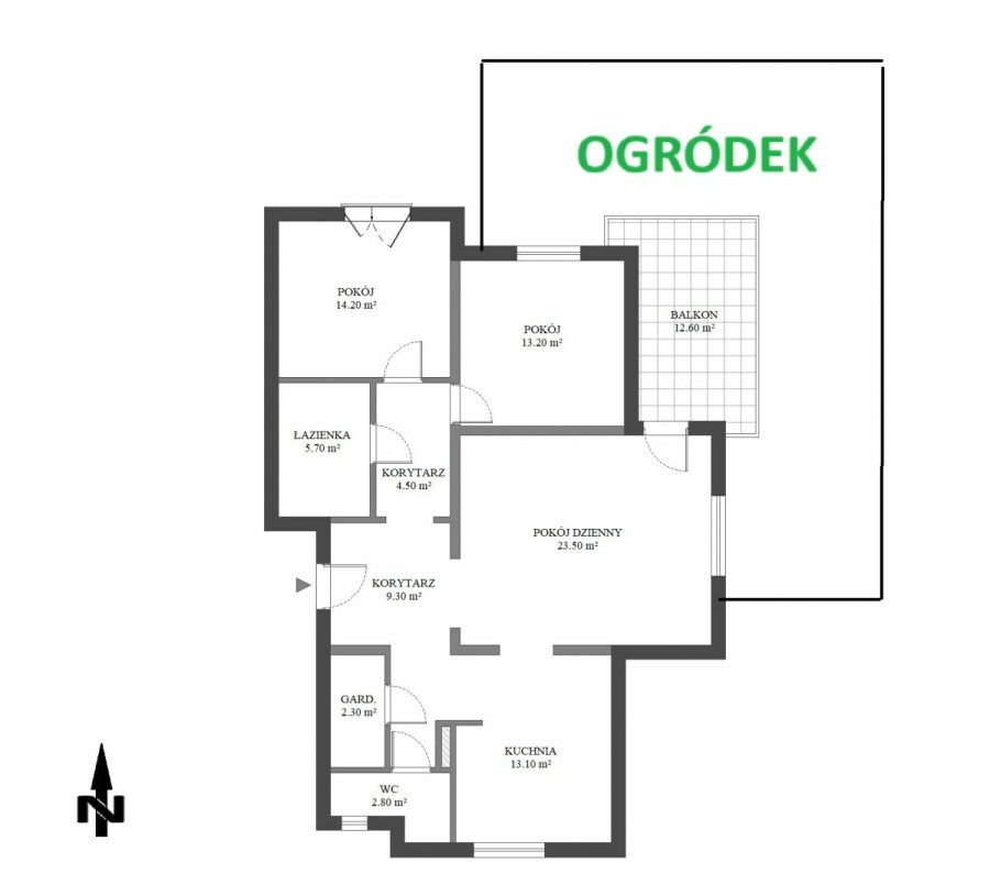 powiat wołomiński, Marki, Legionowa, Mieszkanie jak Dom – Ogródek, Kominek, 87 m² | Mar