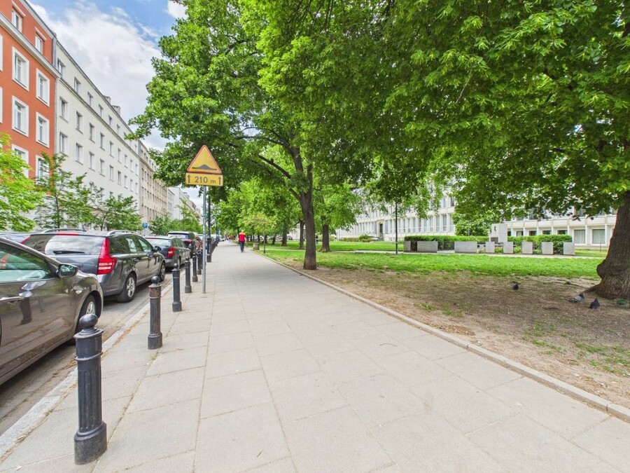 Warszawa, Śródmieście Południowe, Wspólna, Biuro/Mieszkanie Centrum l Prąd Gaz Alarm w cenie
