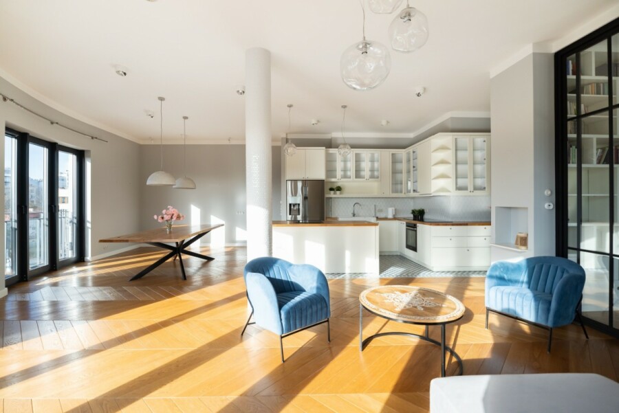 Warszawa, Mokotów, Penthouse 180m2, Mokotów, 4 sypialnie
