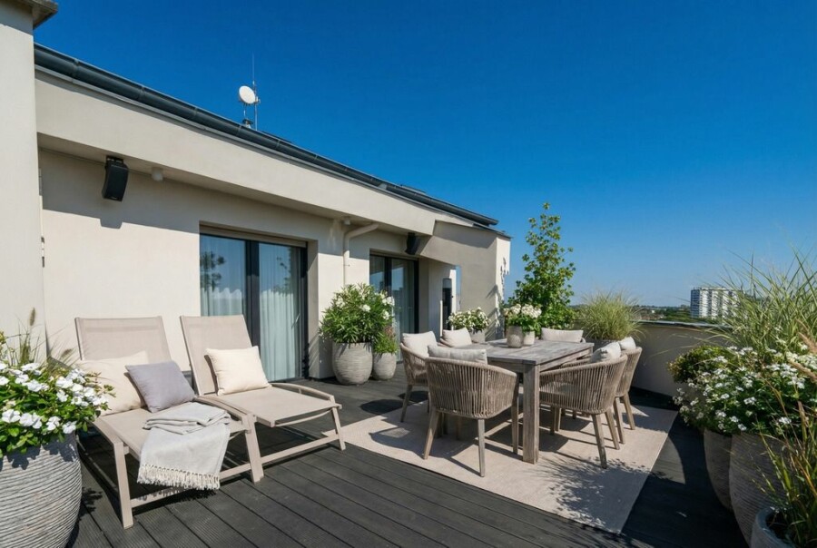 Warszawa, Mokotów Sadyba, Penthouse na Sadybie