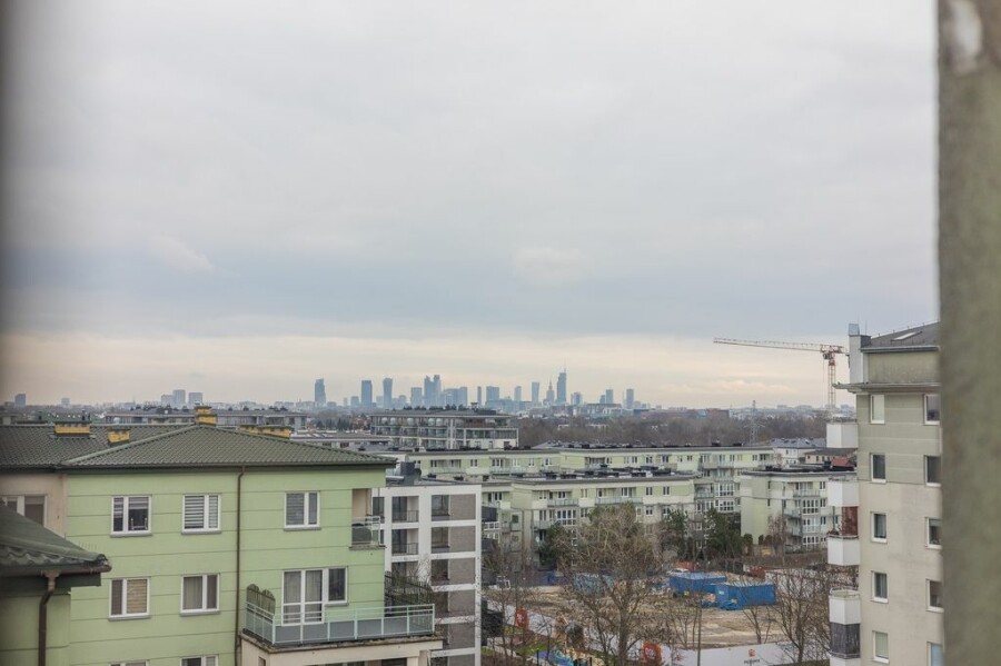 Warszawa, Ursus, Skoroszewska, Piekny widok na Centrum, duża antresola