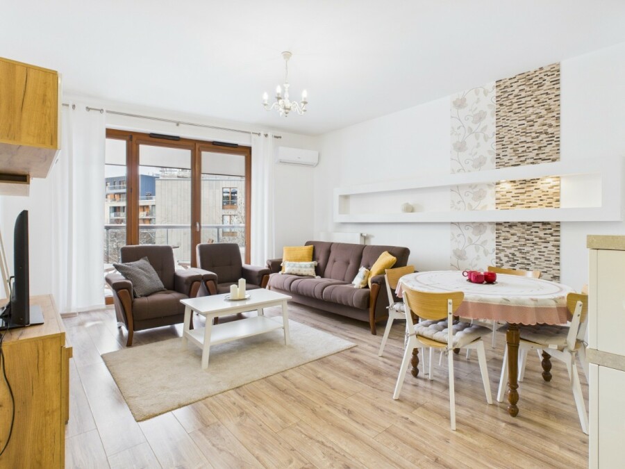 Warszawa, Mokotów Sadyba, Mokotów Park – elegancki 2pok apartament z garażem