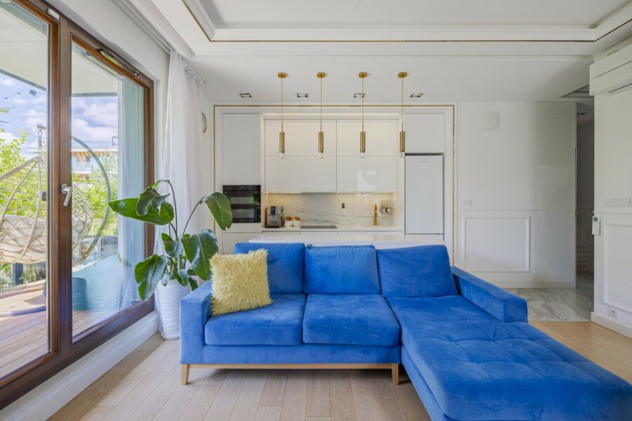 Warszawa, Mokotów Stegny, Srebrnych Świerków, Apartament premium z dużym ogrodem