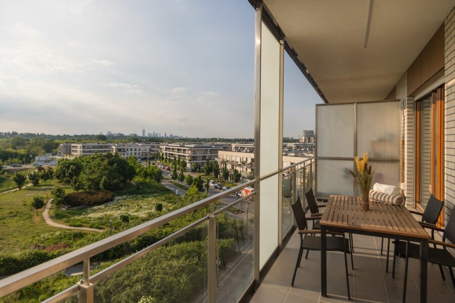 Warszawa, Mokotów, Bergamotki, Apartament z pięknym widokiem 2 lub 3 pokoje