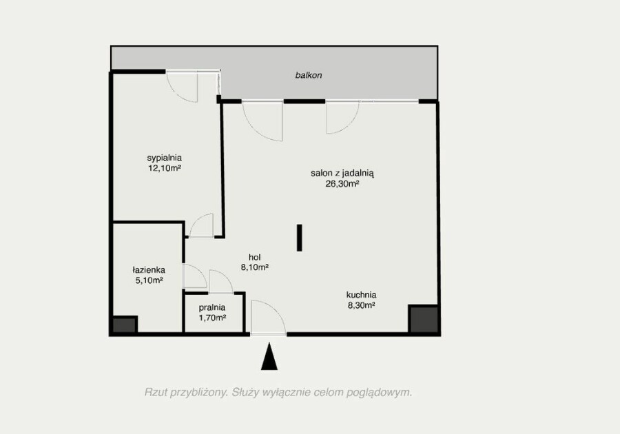 Warszawa, Mokotów, Bergamotki, Apartament z pięknym widokiem 2 lub 3 pokoje