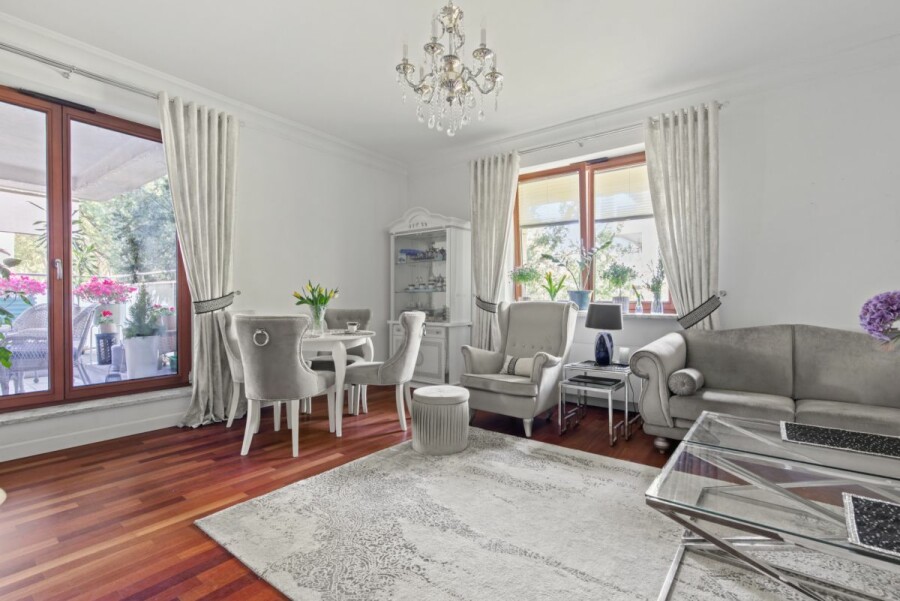 Warszawa, Mokotów Wyględów, Stylowe 3 pokojowe 93m² I ogródek I Marina