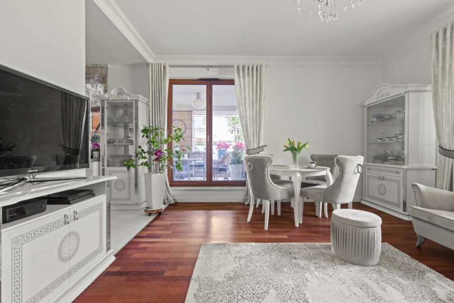 Warszawa, Mokotów Wyględów, Stylowe 3 pokojowe 93m² I ogródek I Marina