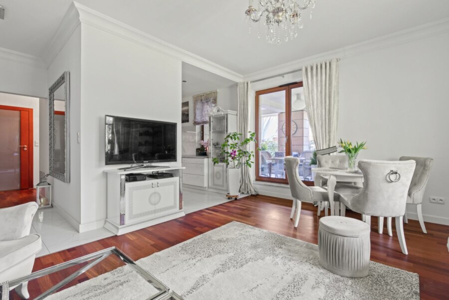 Warszawa, Mokotów Wyględów, Stylowe 3 pokojowe 93m² I ogródek I Marina
