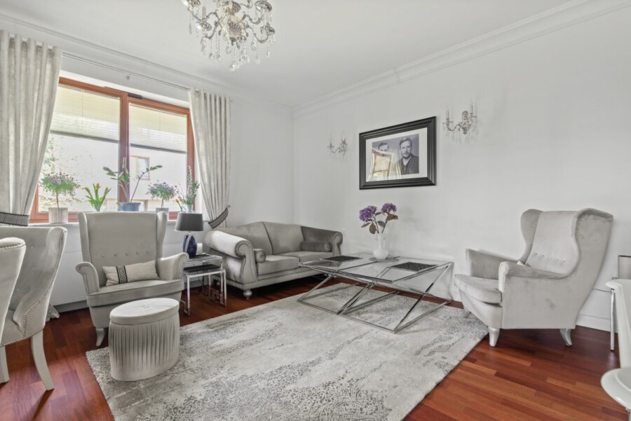 Warszawa, Mokotów Wyględów, Stylowe 3 pokojowe 93m² I ogródek I Marina