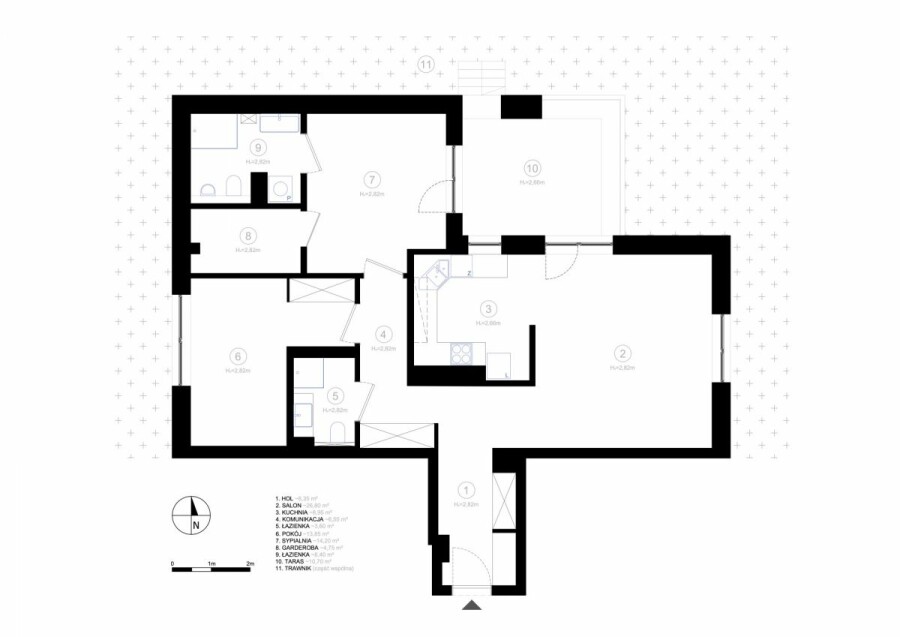 Warszawa, Mokotów Wyględów, Stylowe 3 pokojowe 93m² I ogródek I Marina