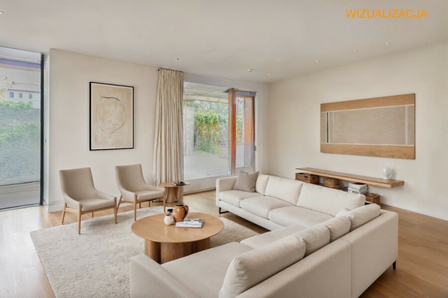 Warszawa, Wilanów, Radosna, NOWA CENA - Apartament z ogródkiem, 189,20m2