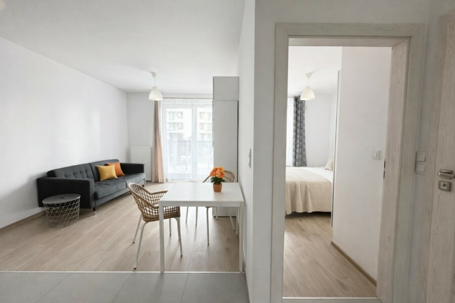 Warszawa, Żoliborz Powązki, Zygmunta Hübnera, 2 pokoje 39 m² | Balkon 7 m² | 2019 | Garaż ✅
