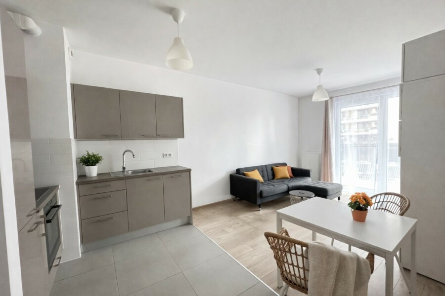 Warszawa, Żoliborz Powązki, Zygmunta Hübnera, 2 pokoje 39 m² | Balkon 7 m² | 2019 | Garaż ✅