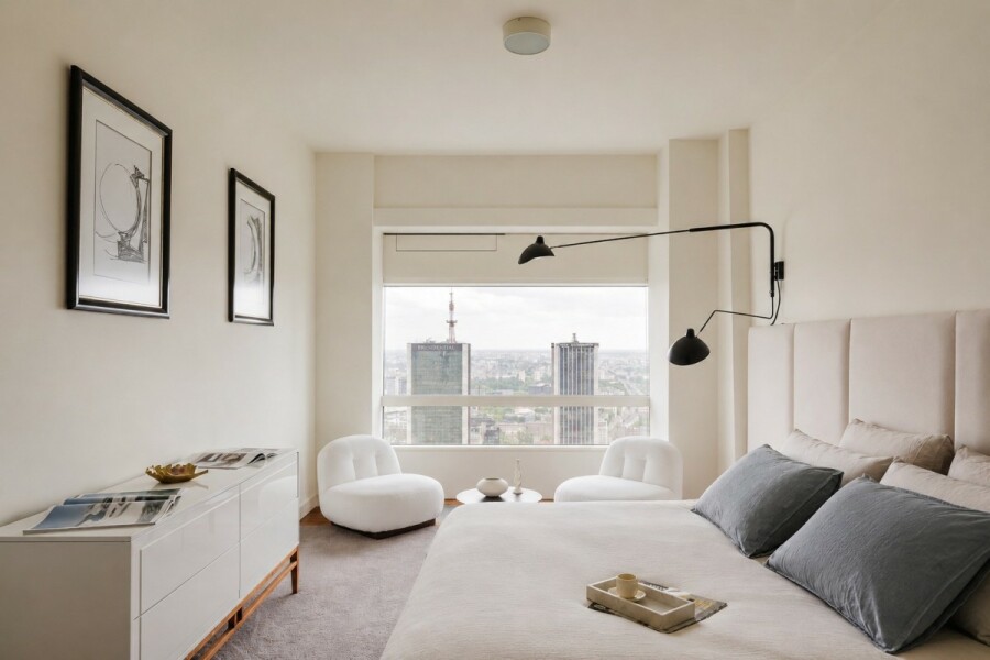 Warszawa, Śródmieście Północne, Złota 44 | High Floor Apartment with Skyline View