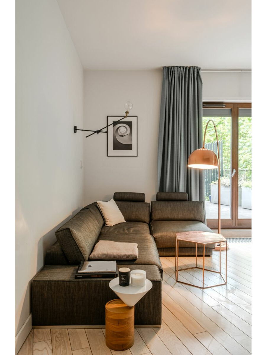 Warszawa, Śródmieście, Topiel, Powiśle | Apartament osadzony w zieleni