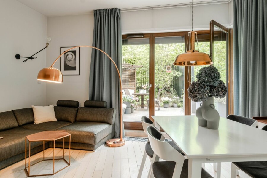 Warszawa, Śródmieście, Topiel, Powiśle | Apartament osadzony w zieleni