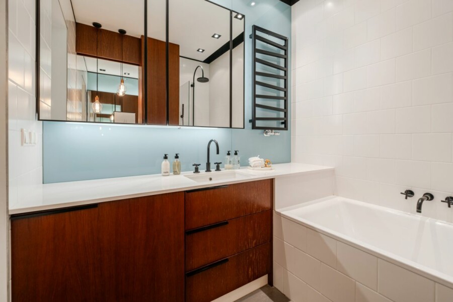 Warszawa, Śródmieście, Topiel, Powiśle | Apartament osadzony w zieleni