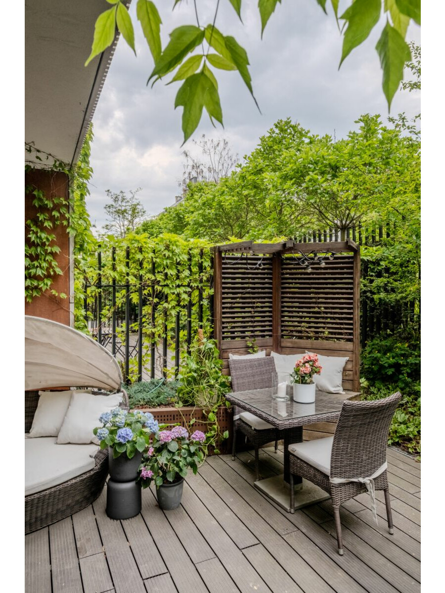 Warszawa, Śródmieście, Topiel, Powiśle | Apartament osadzony w zieleni