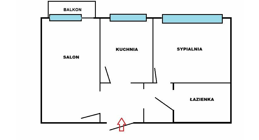 Warszawa, Ursynów, Stefana Kopcińskiego, Przytulne miszkanie - 2 pokoje.