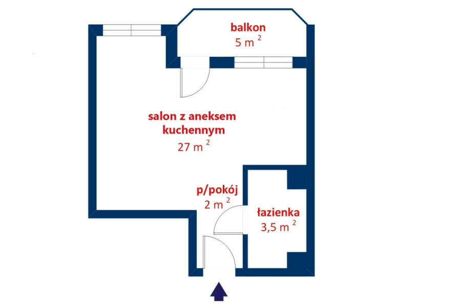 Warszawa, Włochy, Zapustna, Kawalerka 32,5 m² | Balkon | Winda | Włochy