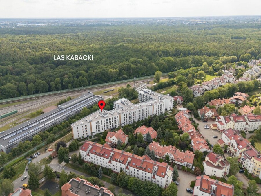 Warszawa, Ursynów, Wilczy Dół, Solen Kabaty 2 ogródki Wykończony